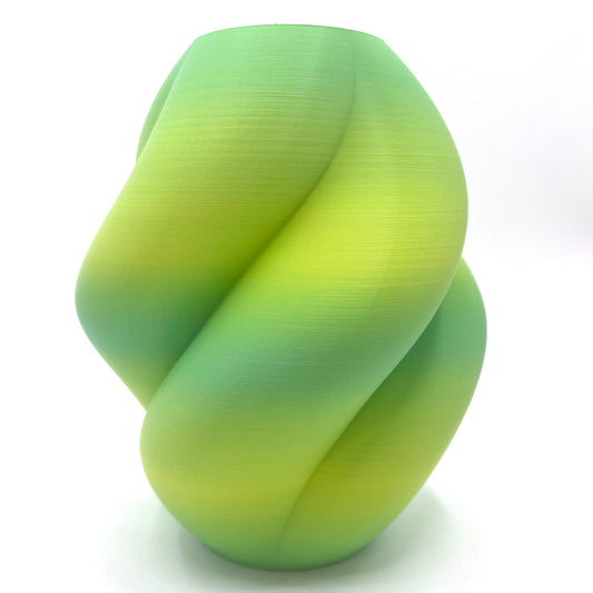 3D Printed Eco Wahari Planter - Green Gradient Pot My Little Garden