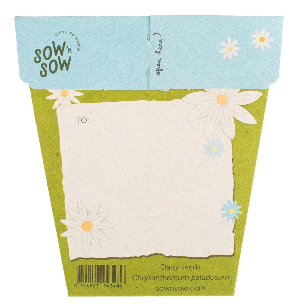 A Gift of Seeds - Daisy Seeds Sow 'n Sow