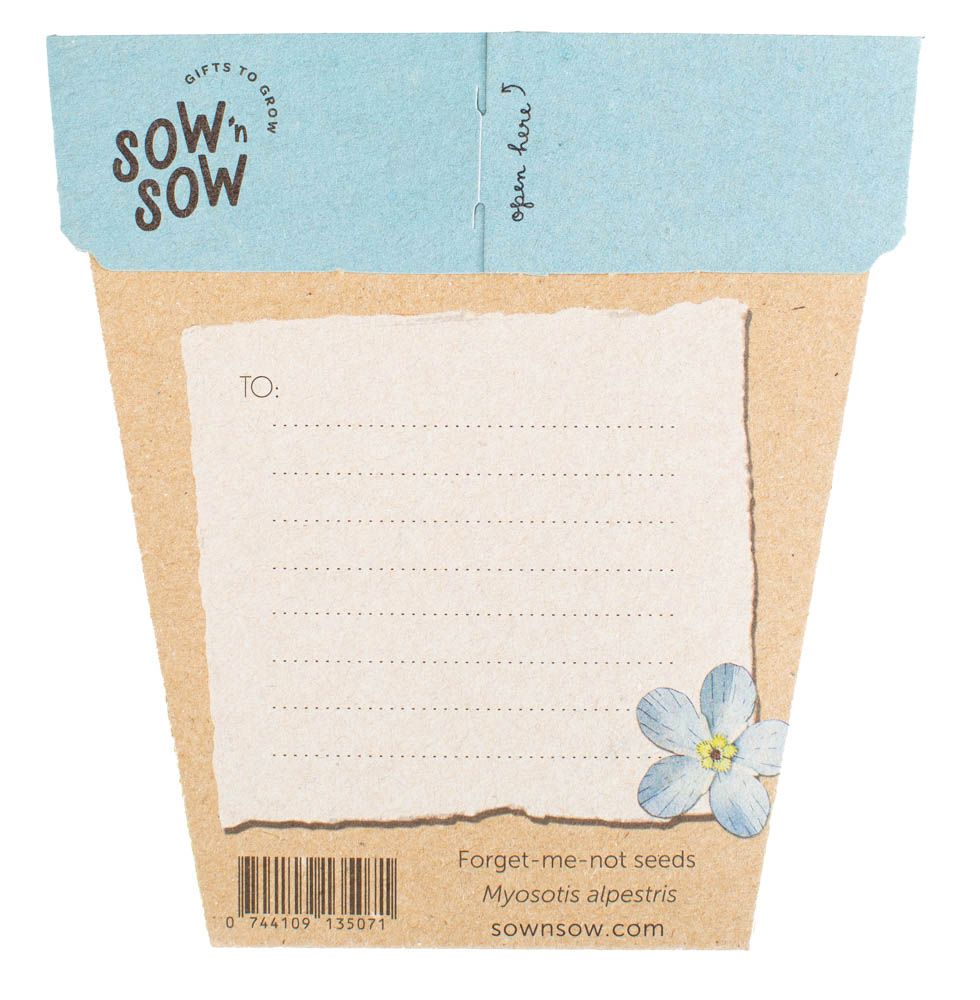 A Gift of Seeds - Forget-me-not Seeds Sow 'n Sow