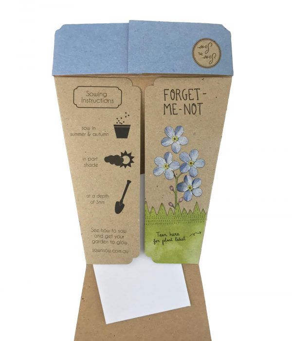 A Gift of Seeds - Forget-me-not Seeds Sow 'n Sow
