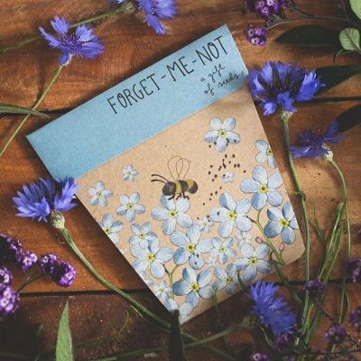 A Gift of Seeds - Forget-me-not Seeds Sow 'n Sow
