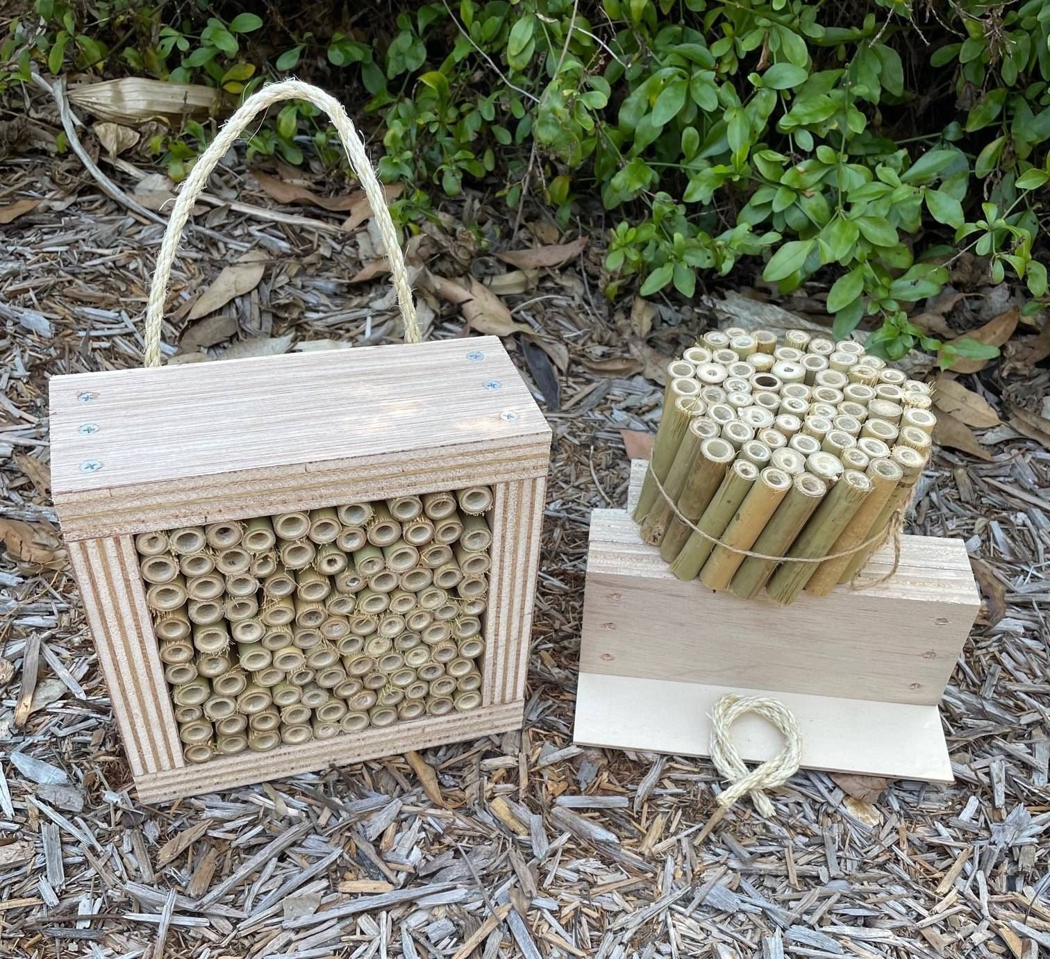 ABeeC Hives DIY Kit Solitary Native Bee Hotel Australian Ladybird and Insect House Bee Hotel ABeeC Hives