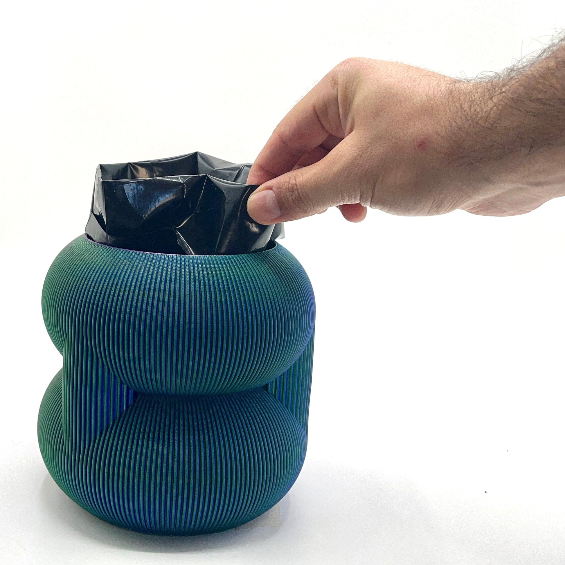 Arawari Vase Tricolour - Blue, Green & Pink Plant pot My Store