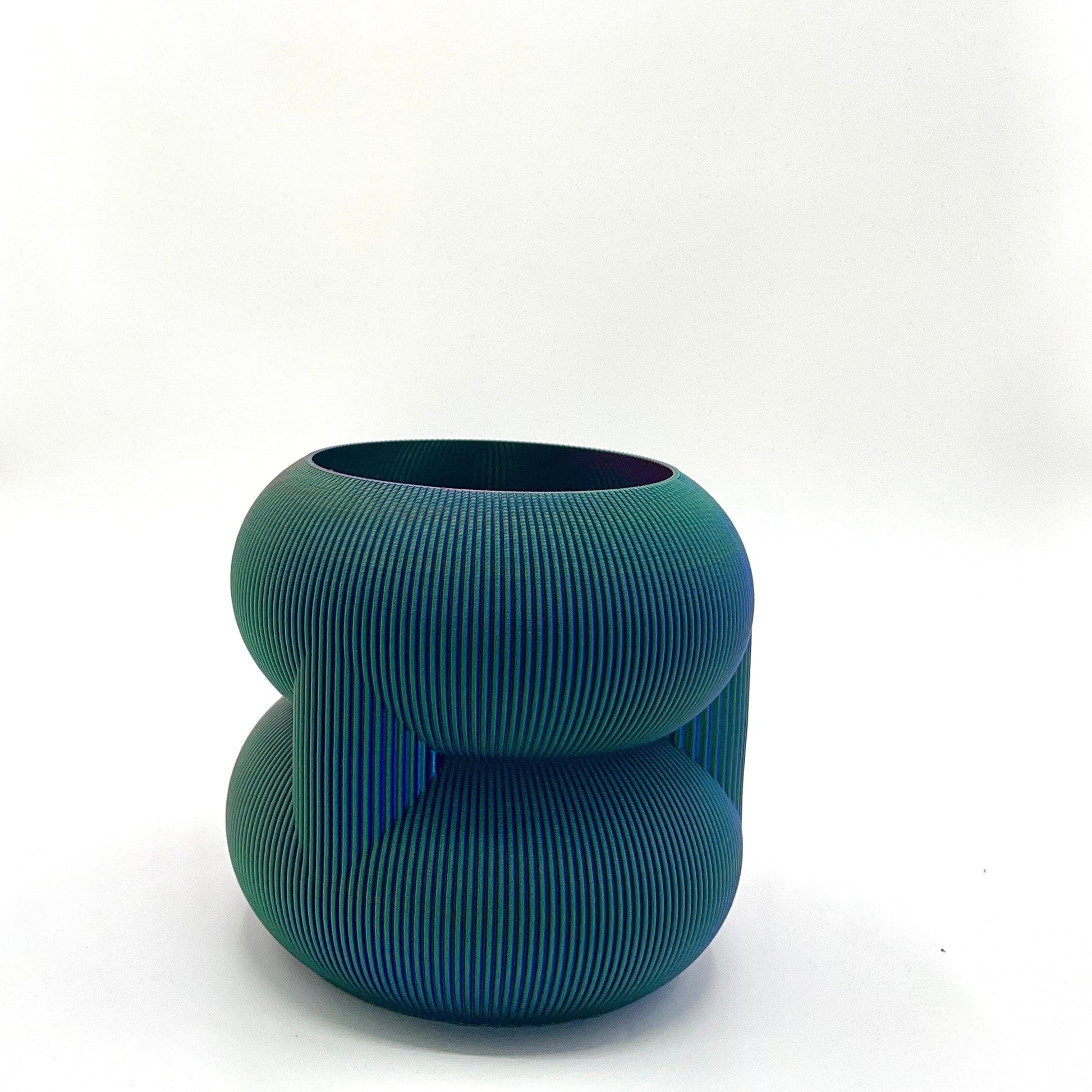 Arawari Vase Tricolour - Blue, Green & Pink Plant pot My Store