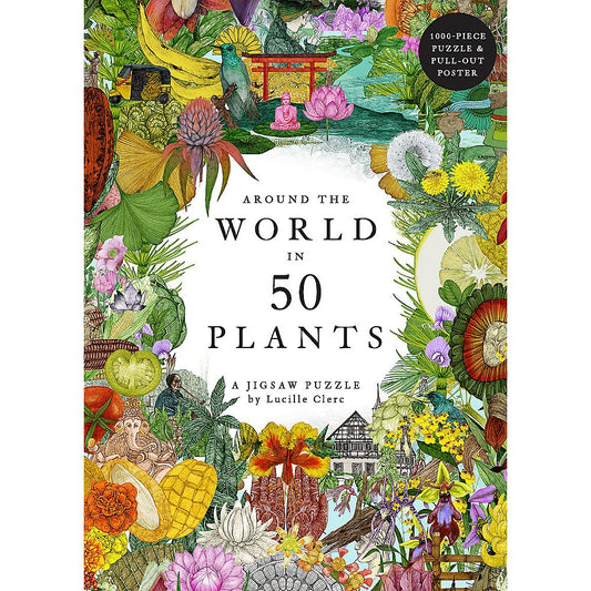 Around the World in 50 Plants Jigsaw Puzzle Jigsaw Puzzle Brumby Sunstate