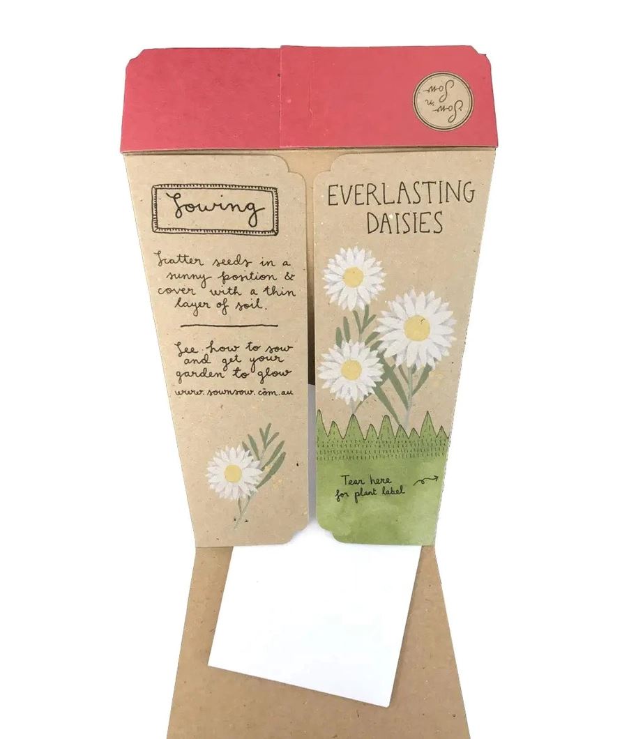 Australian Christmas Gift of Seeds Seeds Sow 'n Sow