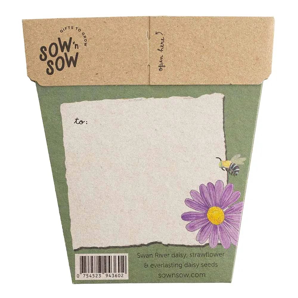 Birthday Wishes Gift of Seeds Seeds Sow 'n Sow