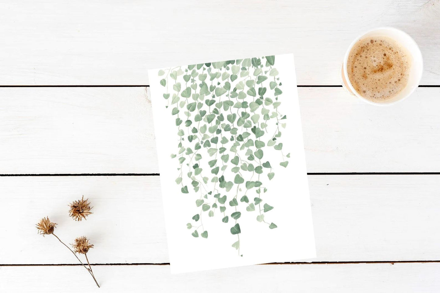Chain of Hearts Print Print Plant Folk Store