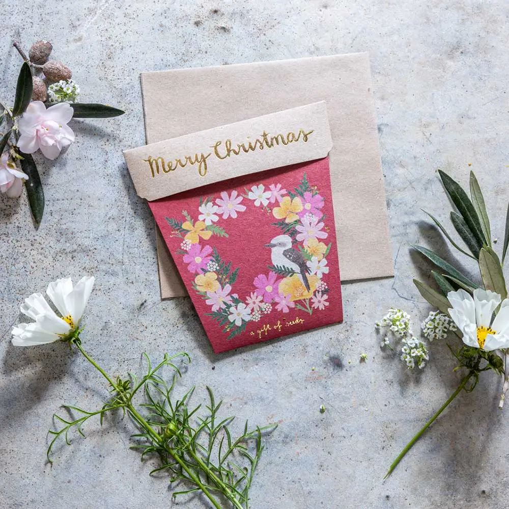Christmas Wildflowers Gift of Seeds Seeds Sow 'n Sow