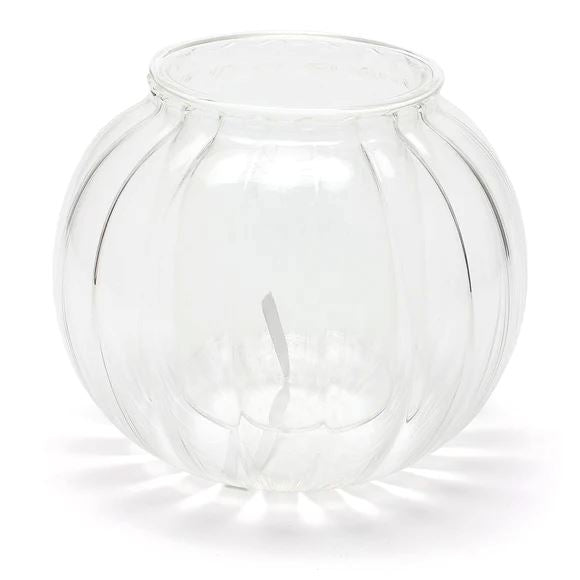 Cup O Flora Ribbed Self-Watering Glass Planter - Medium Self-watering Pot CUP O FLORA®
