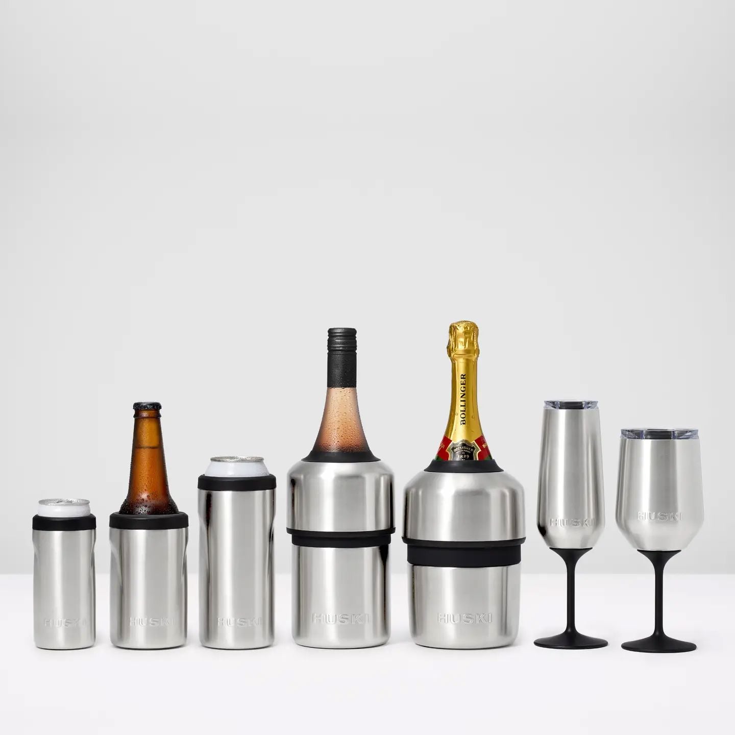 Huski Champagne Cooler - Black Champagne Cooler Huski