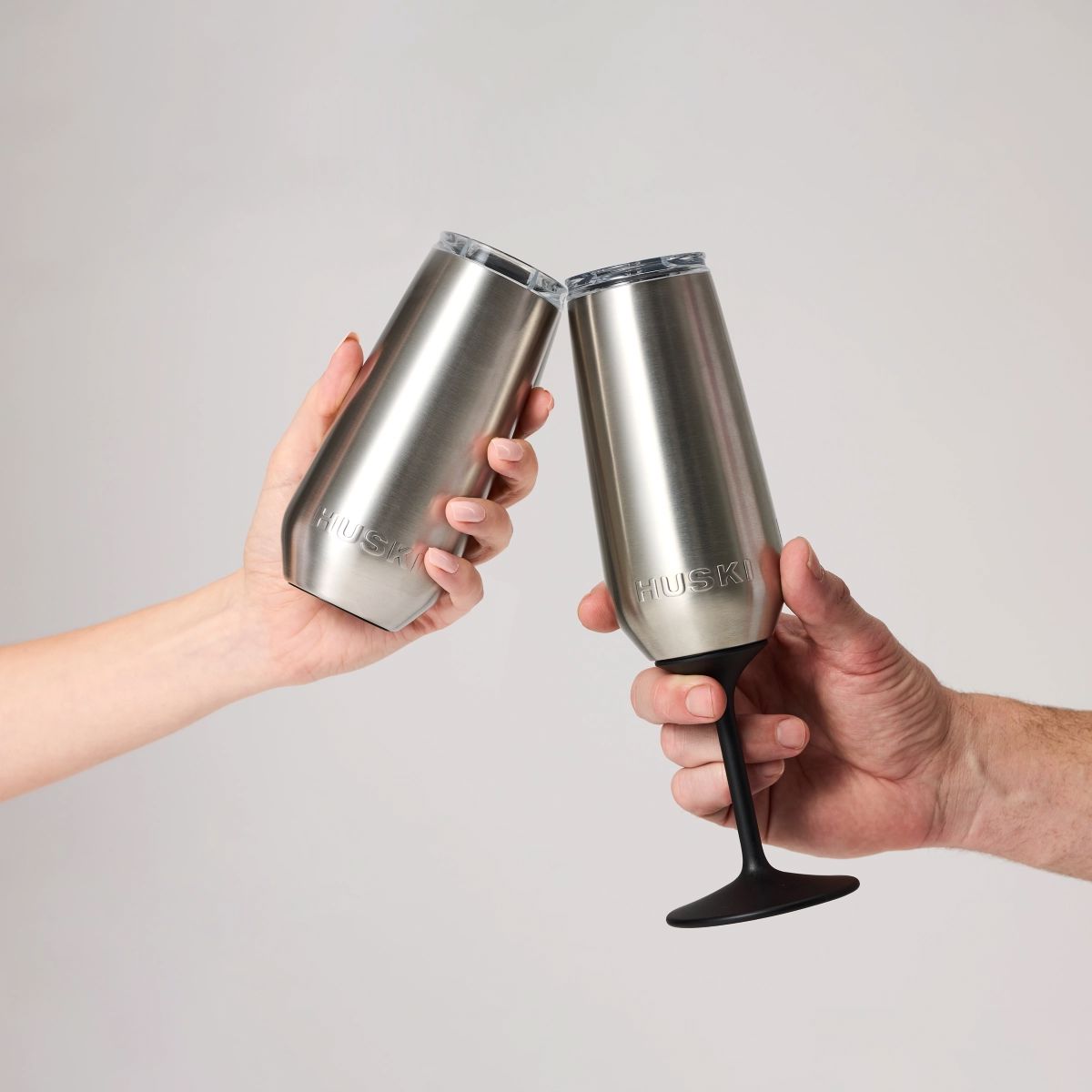 Huski Champagne Flute - Stone Grey Champagne Flute Huski