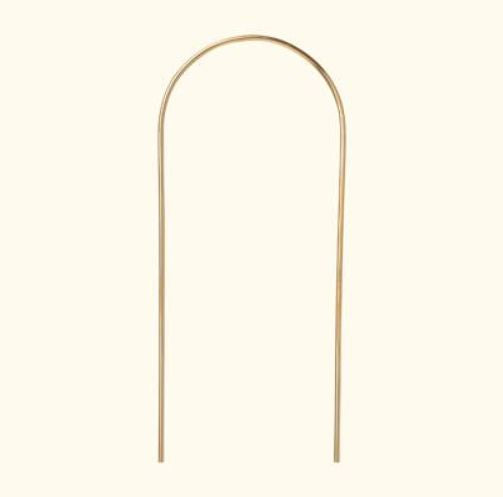 Ivy Muse Brass Plant Stake - Arch Plant Stake The Plant Runner