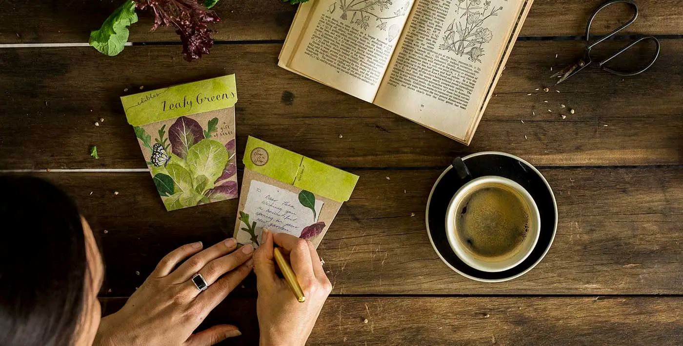 Leafy Greens Gift of Seeds Seeds Sow 'n Sow