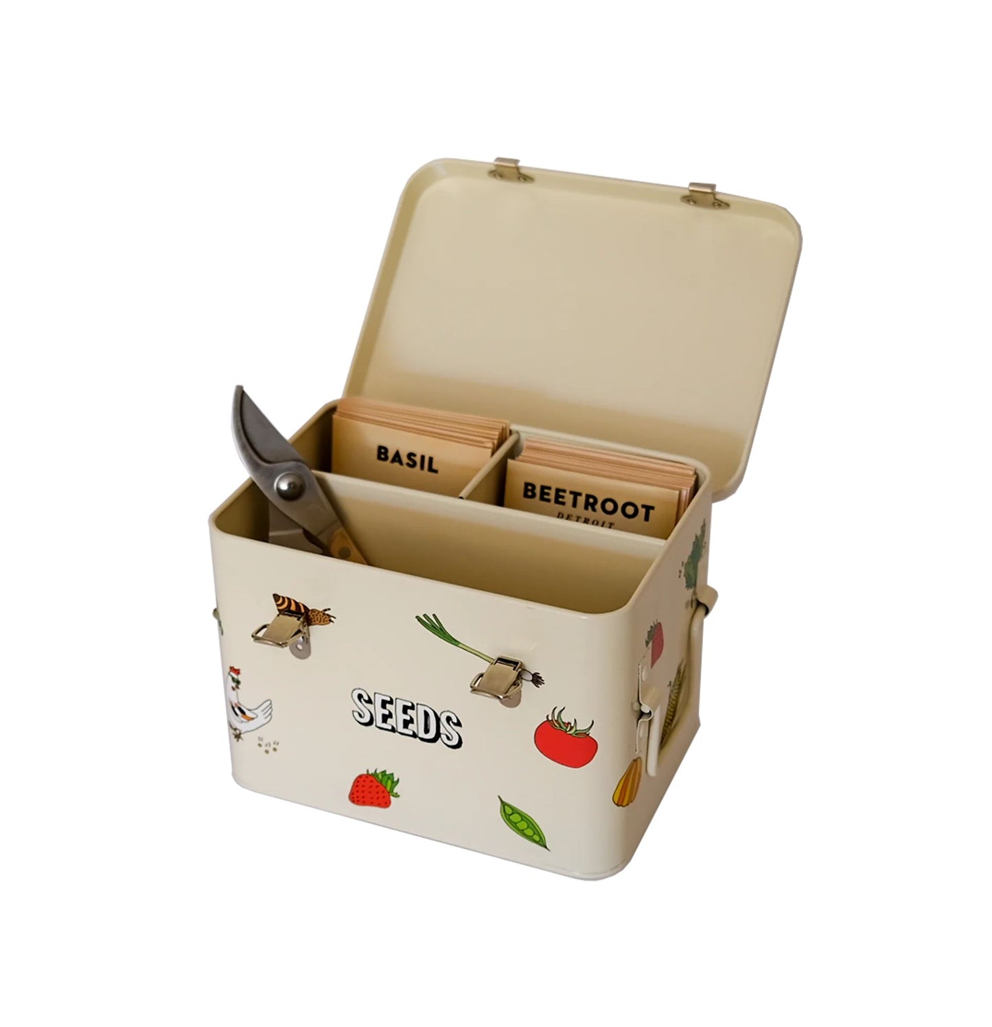 Little Veggie Patch Co Seed & Storage Tin Seed Storage Tin The LIttle Vege Patch Co