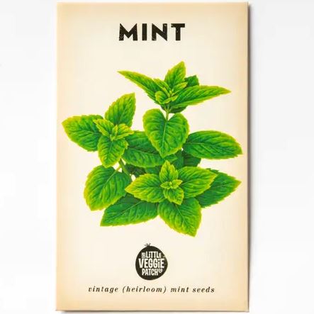 Mint "Peppermint" Heirloom Seeds Vegetable Seeds The LIttle Vege Patch Co