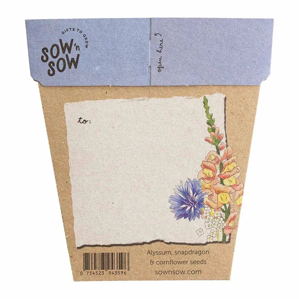 Mum Gift of Seeds Seeds Sow 'n Sow