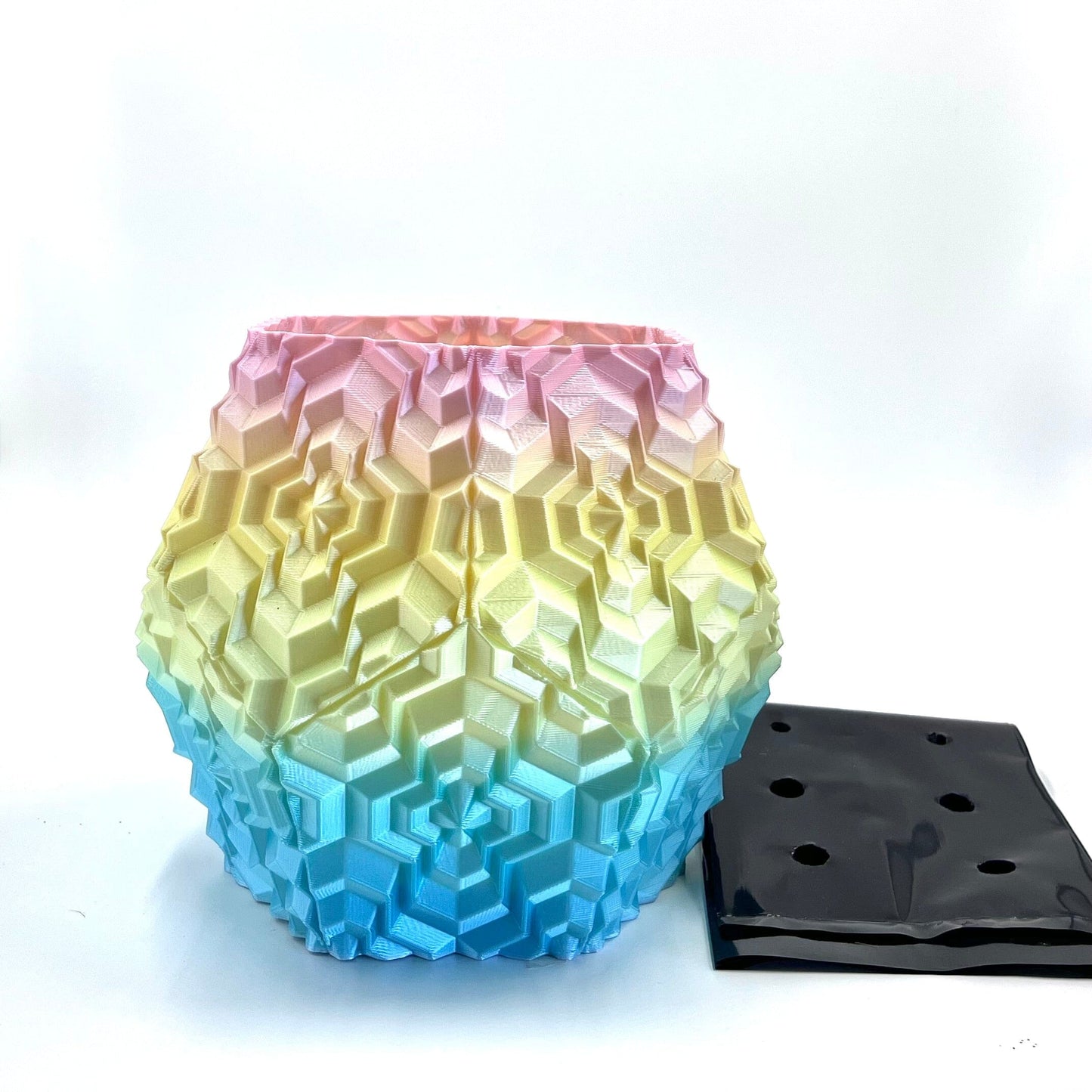 Noa Vase Rainbow (Blue, Yellow & Pink) simple My Store