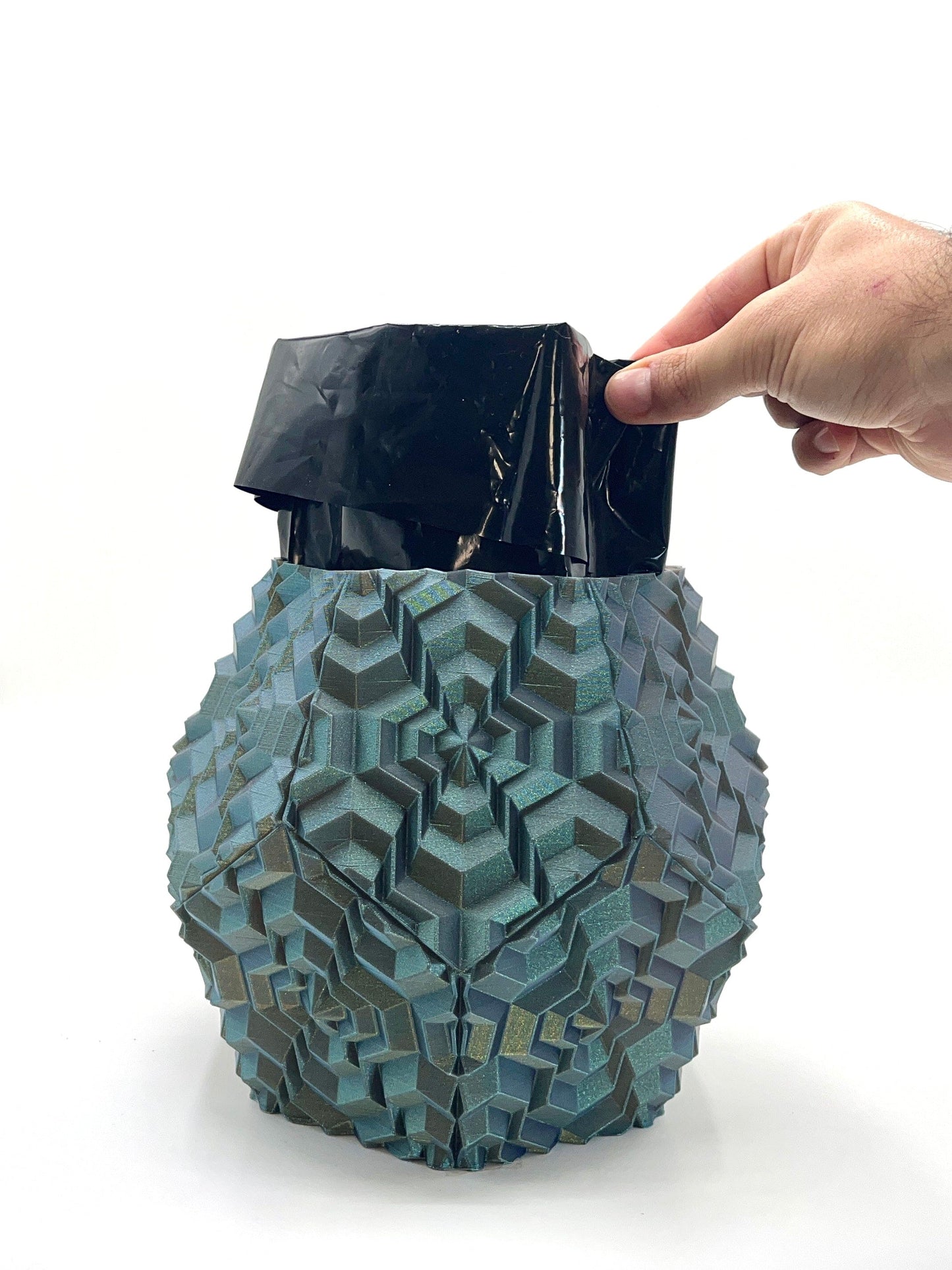Noa Vase Shimmering Green simple My Store