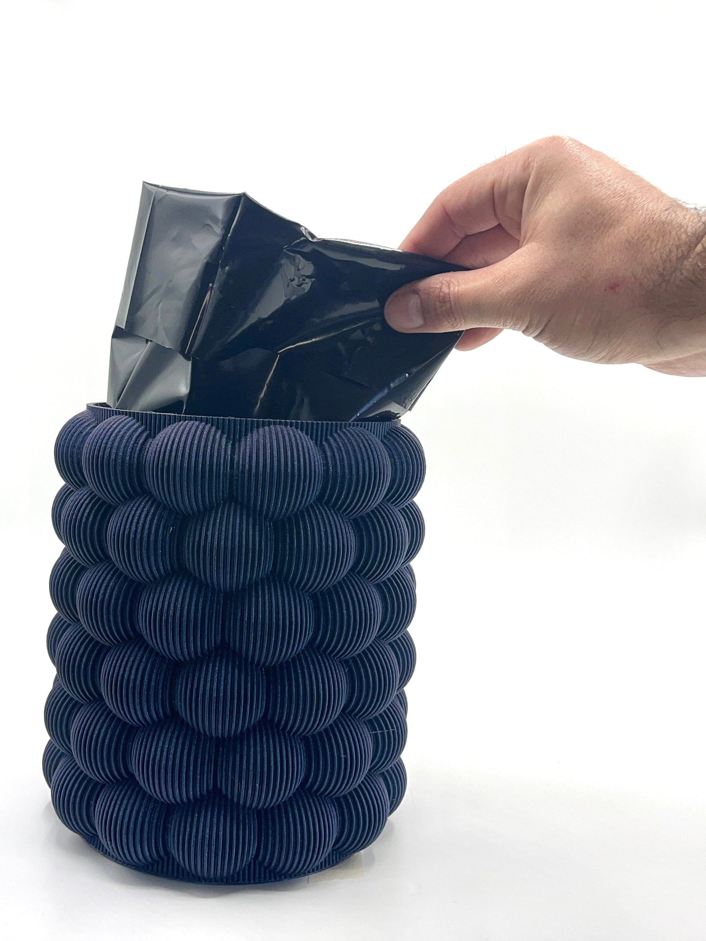 Pexeke Vase Burnt Titanium Plant pot My Store
