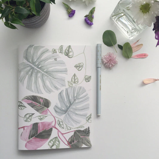 Pink Princess Notebook Notebook Hayley Morgan - Art Botanic
