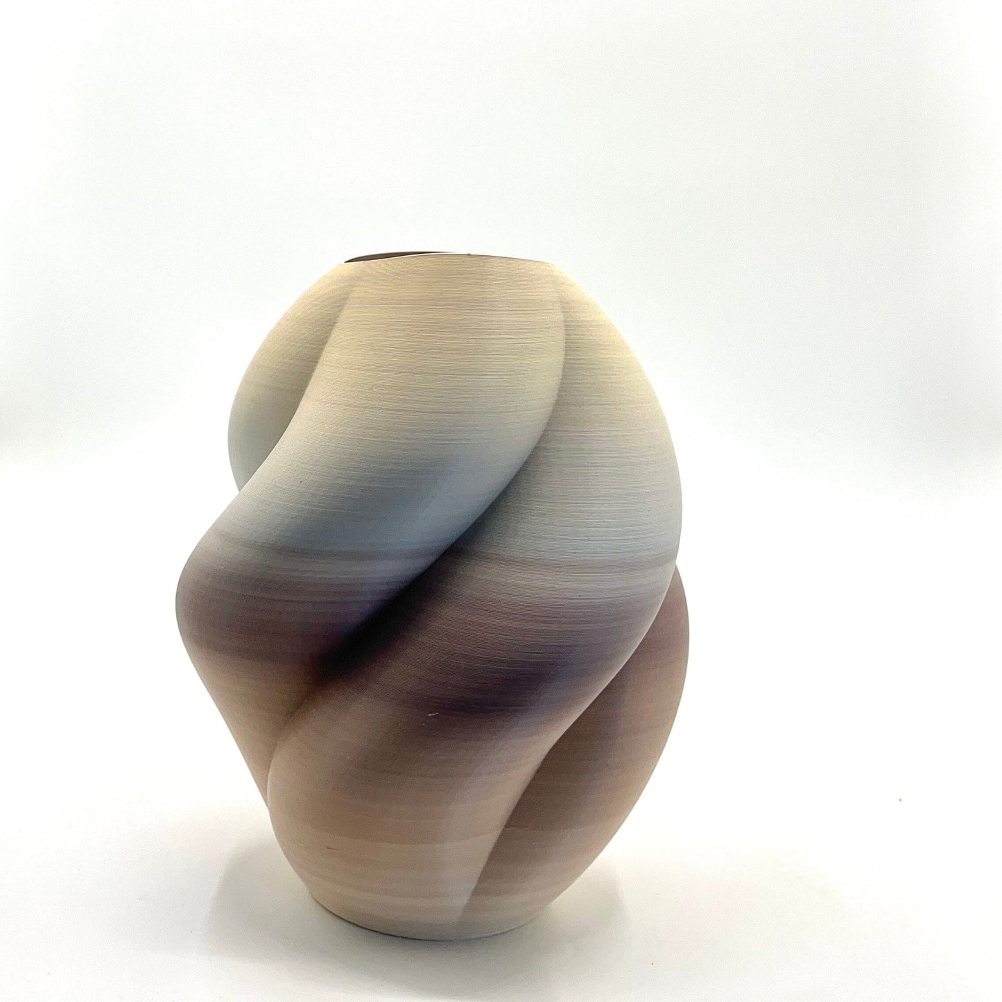 Wahari Vase Brown & Beige Gradient Plant pot My Store
