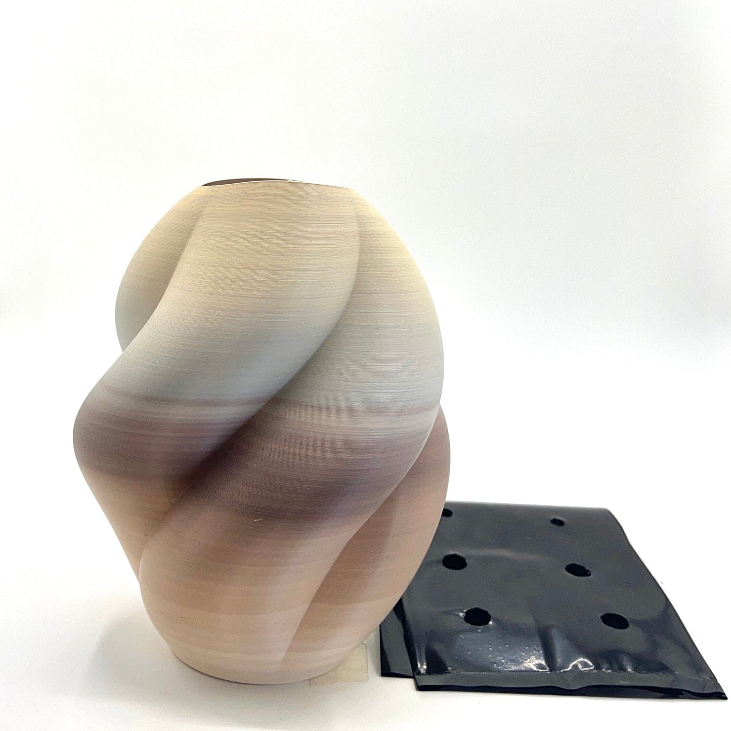Wahari Vase Brown & Beige Gradient Plant pot My Store