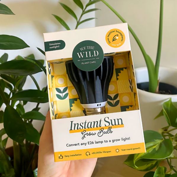 We The Wild Instant Sun Grow Bulb Grow Lamp We the Wild Plant Care - Australia
