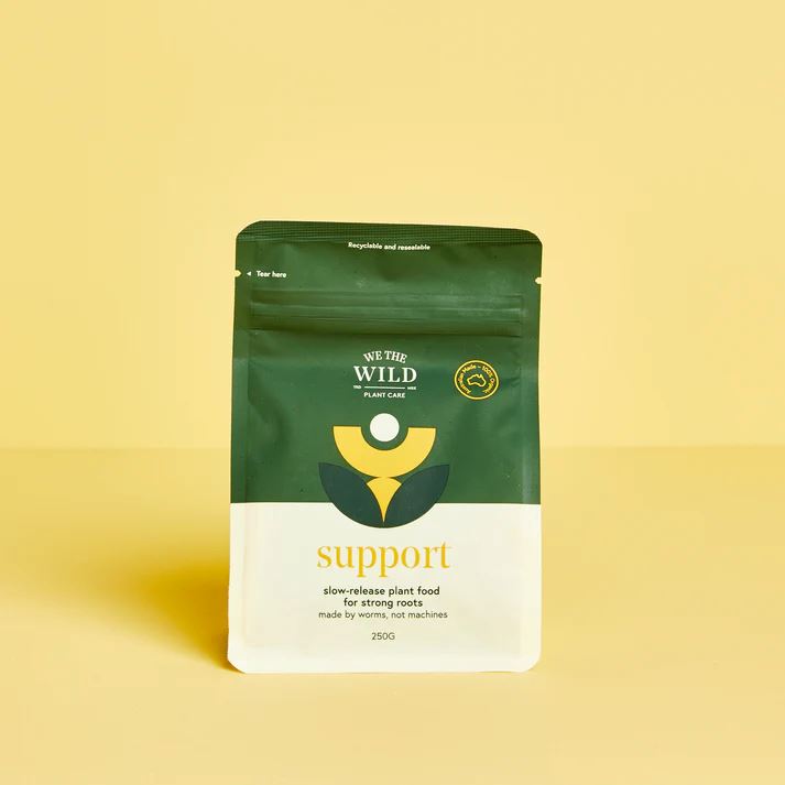 We The Wild Support Slow Release Pellets - 250g Plant Food We the Wild Plant Care - Australia