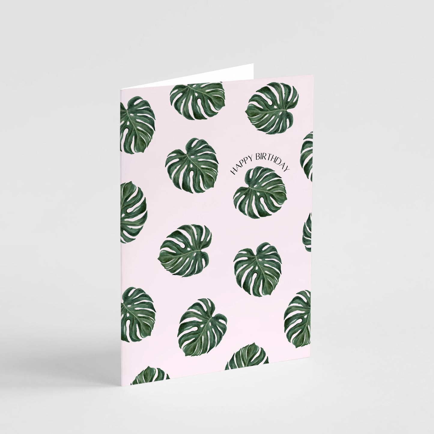 Monstera Birthday Card Greeting Card Popsy Press