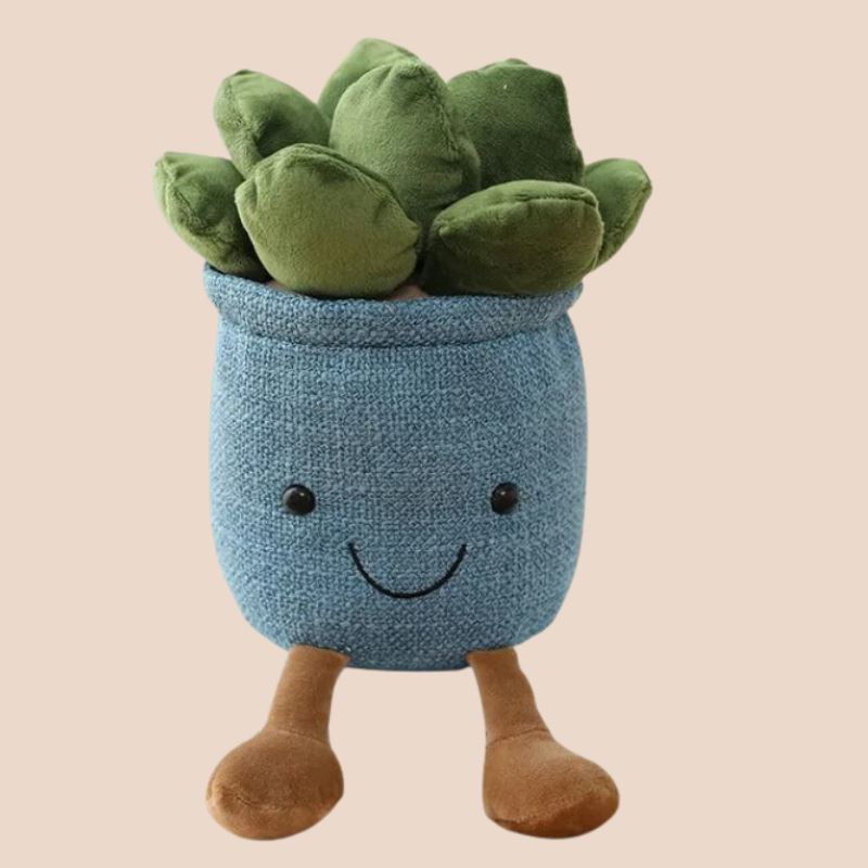 Plush Plant Toy - Blue Plush Toy Plant Folk Store