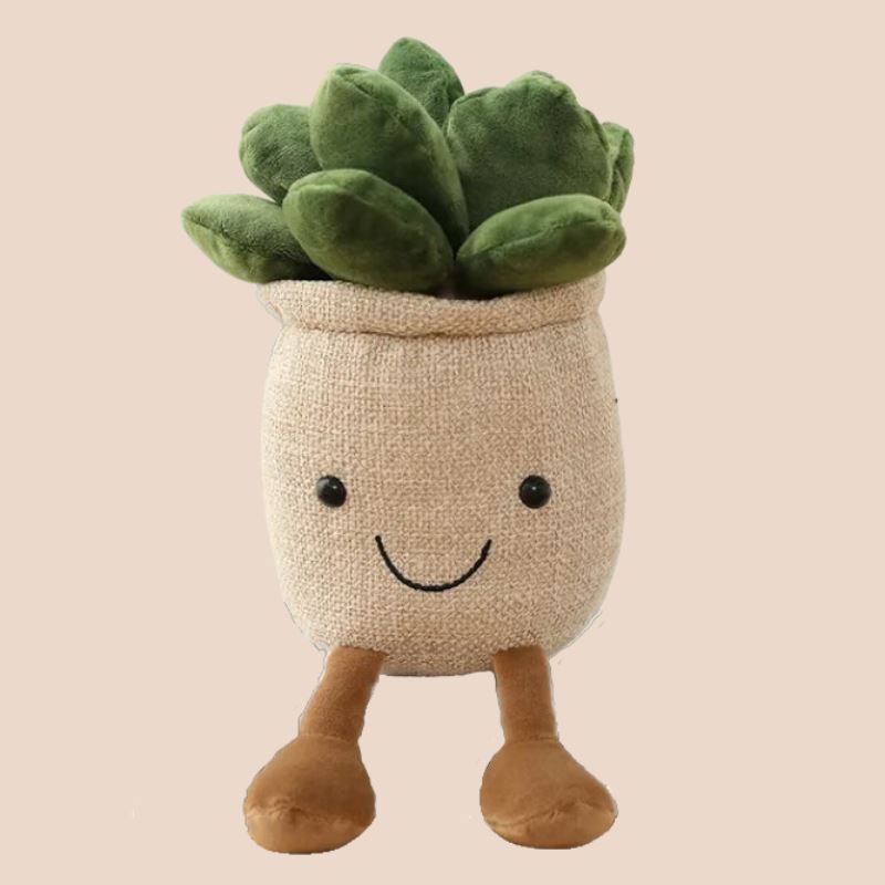 Plush Plant Toy - Natural Plush Toy Plant Folk Store