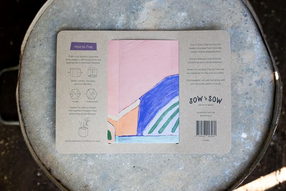 Pop Up Pot 'Yonder' Small Pot Sow 'n Sow