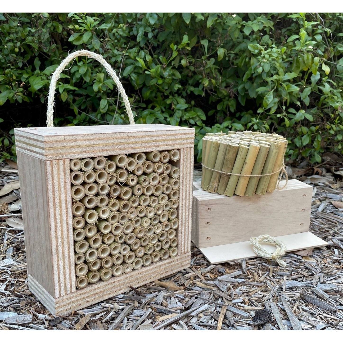 ABeeC Hives DIY Kit Solitary Native Bee Hotel Australian Ladybird and Insect House Bee Hotel ABeeC Hives 