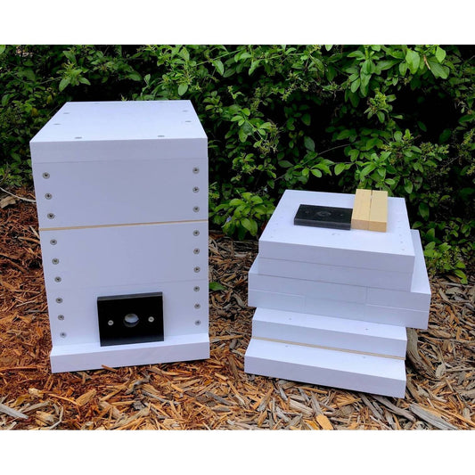 ABeeC Hives DIY Kit Stingless OATH Beehive Do It Yourself Kit Native Beehive Honey Super Design Native Beehive ABeeC Hives 