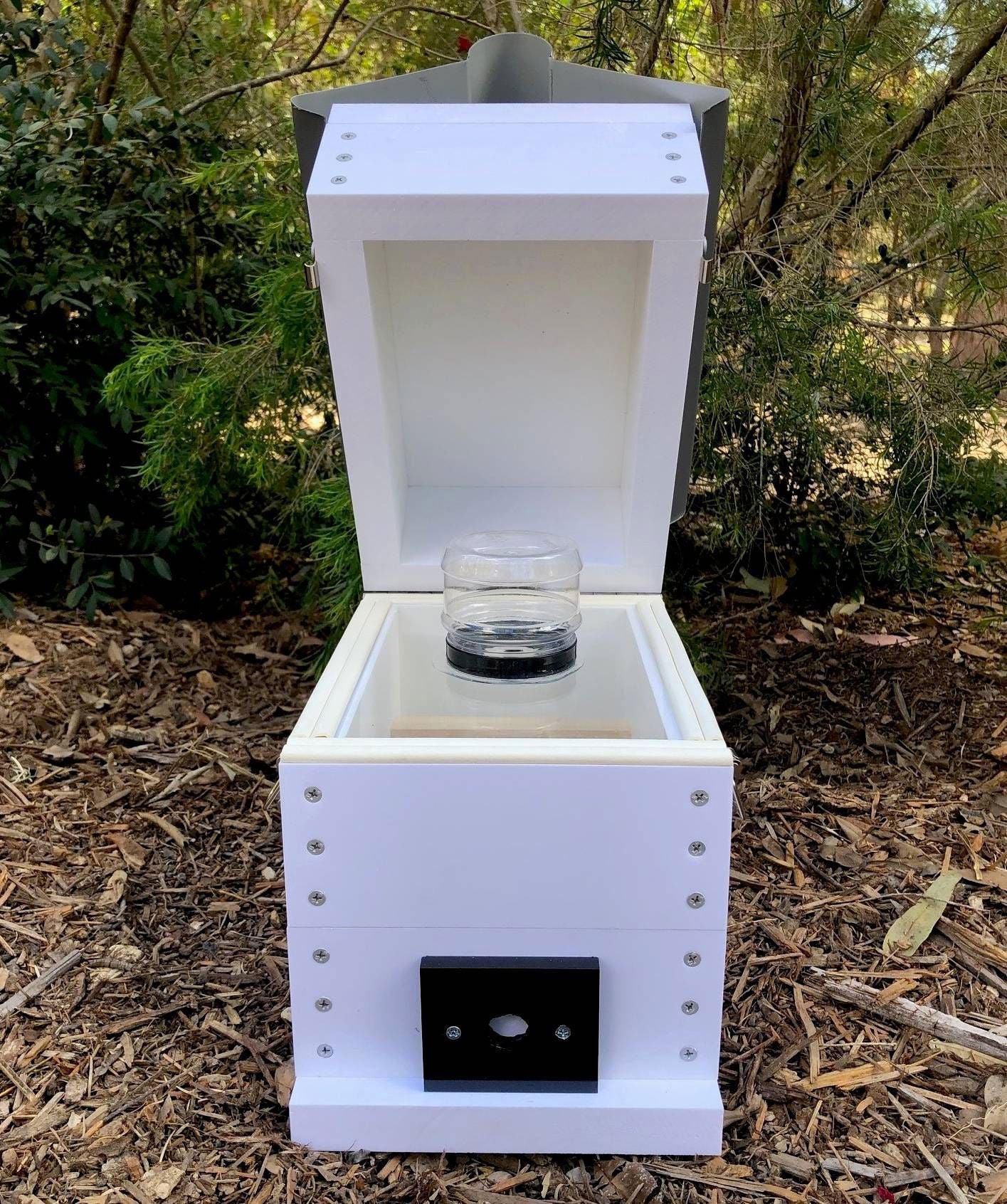 ABeeC Hives OATH Beehive Stingless Native Beehive Honey Jar Hinged with Roof Native Beehive ABeeC Hives 