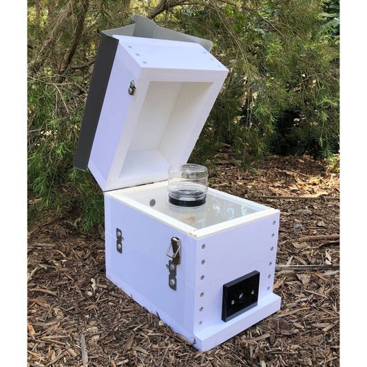 ABeeC Hives OATH Beehive Stingless Native Beehive Honey Jar Hinged with Roof Native Beehive ABeeC Hives 