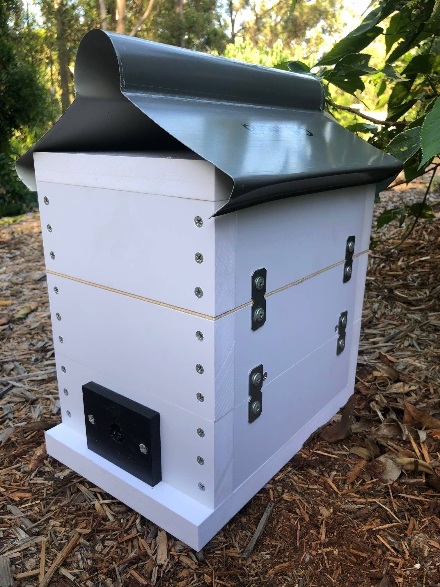 ABeeC Hives OATH Beehive Stingless Native Beehive Honey Super Design with Roof Bee Hotel ABeeC Hives 