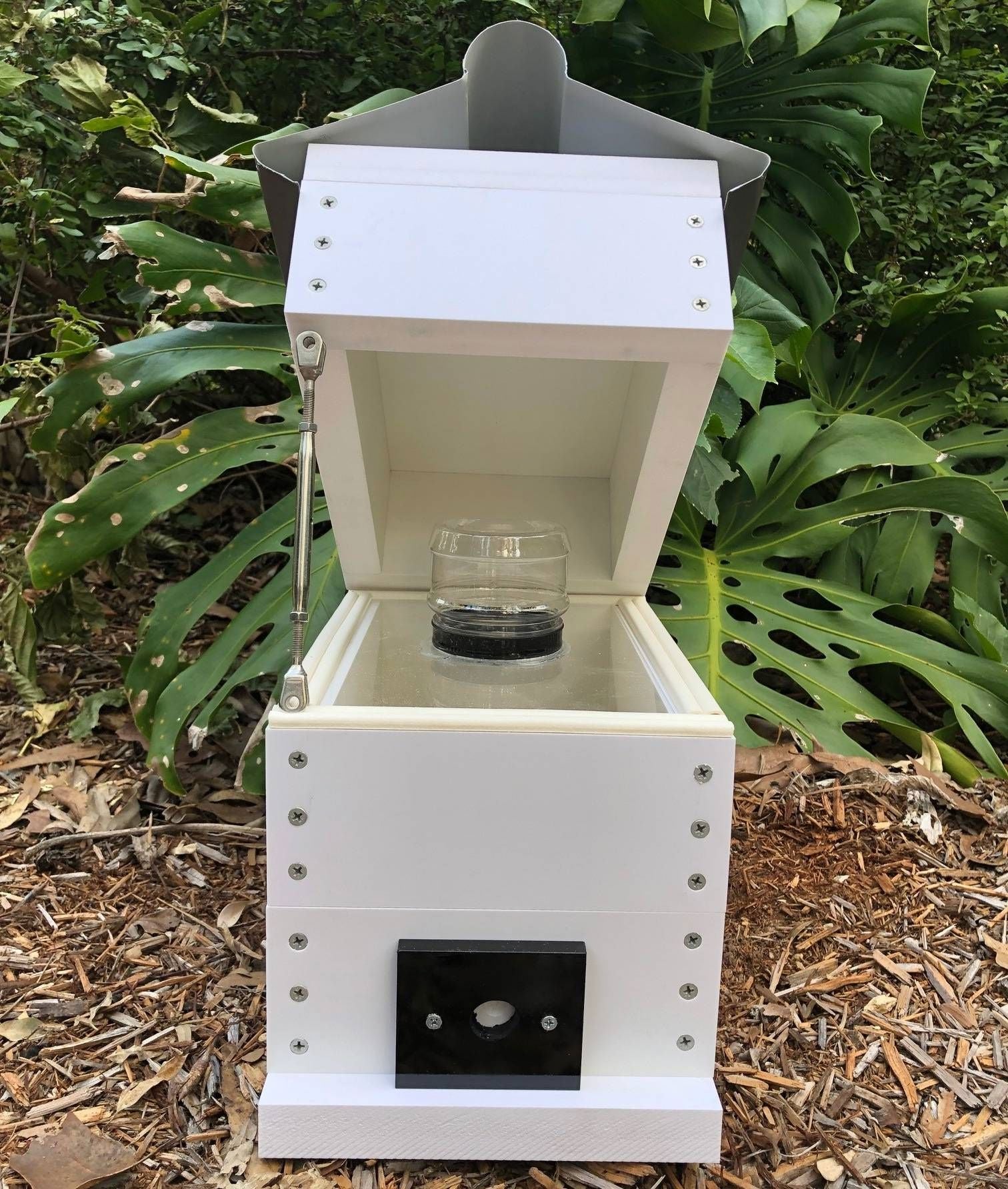 ABeeC Hives OATH Beehive Stingless Native Beehive Perspex Honey Jar with Roof Native Beehive ABeeC Hives 