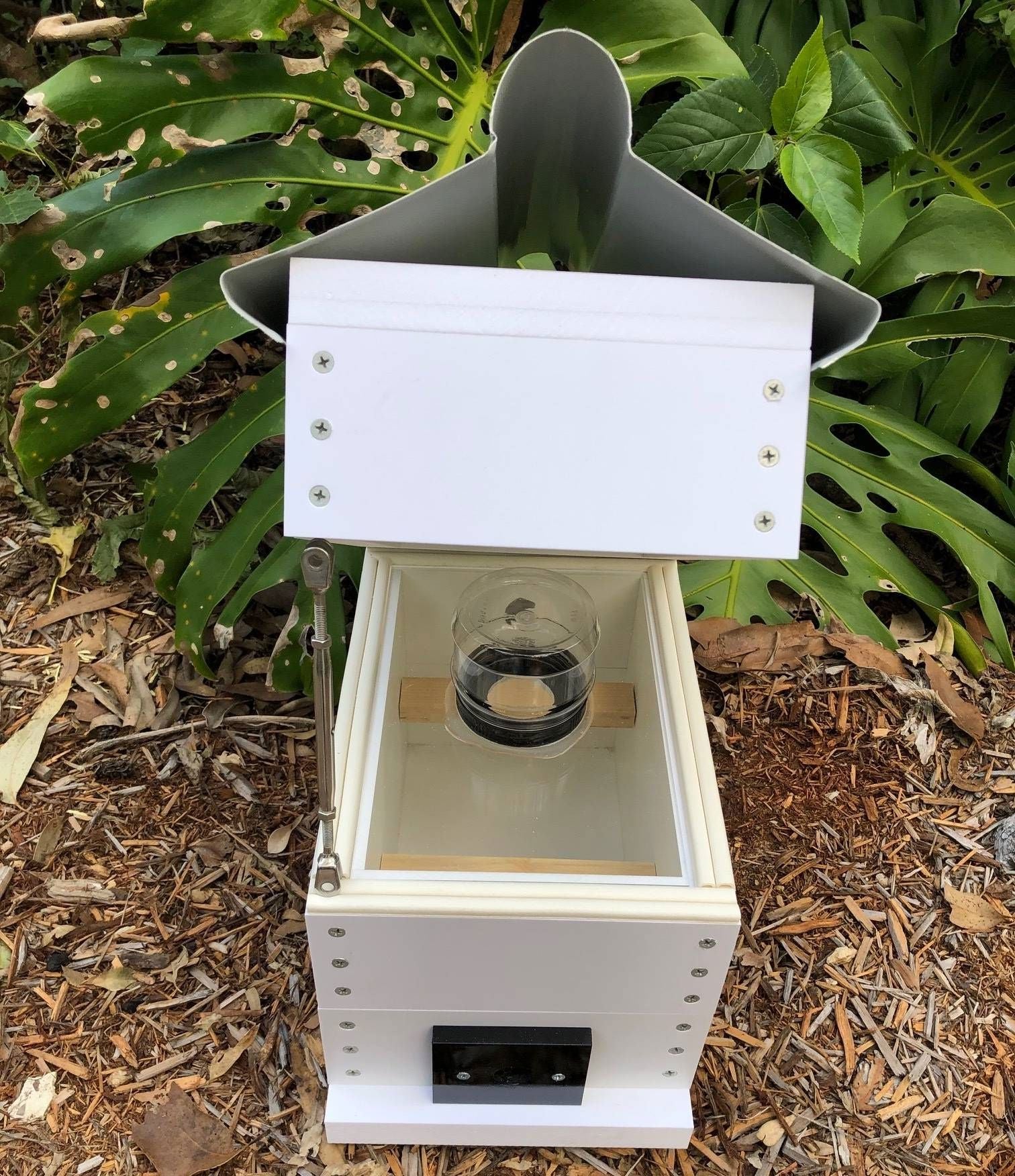 ABeeC Hives OATH Beehive Stingless Native Beehive Perspex Honey Jar with Roof Native Beehive ABeeC Hives 