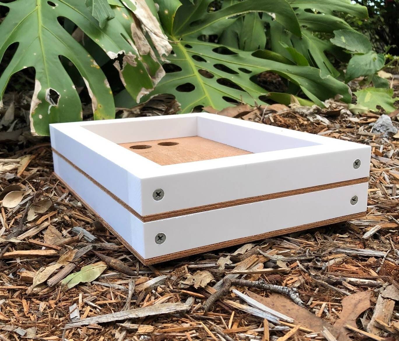 ABeeC Hives OATH Stingless Native Beehive Honey Frame with Roof Bee Hotel ABeeC Hives 