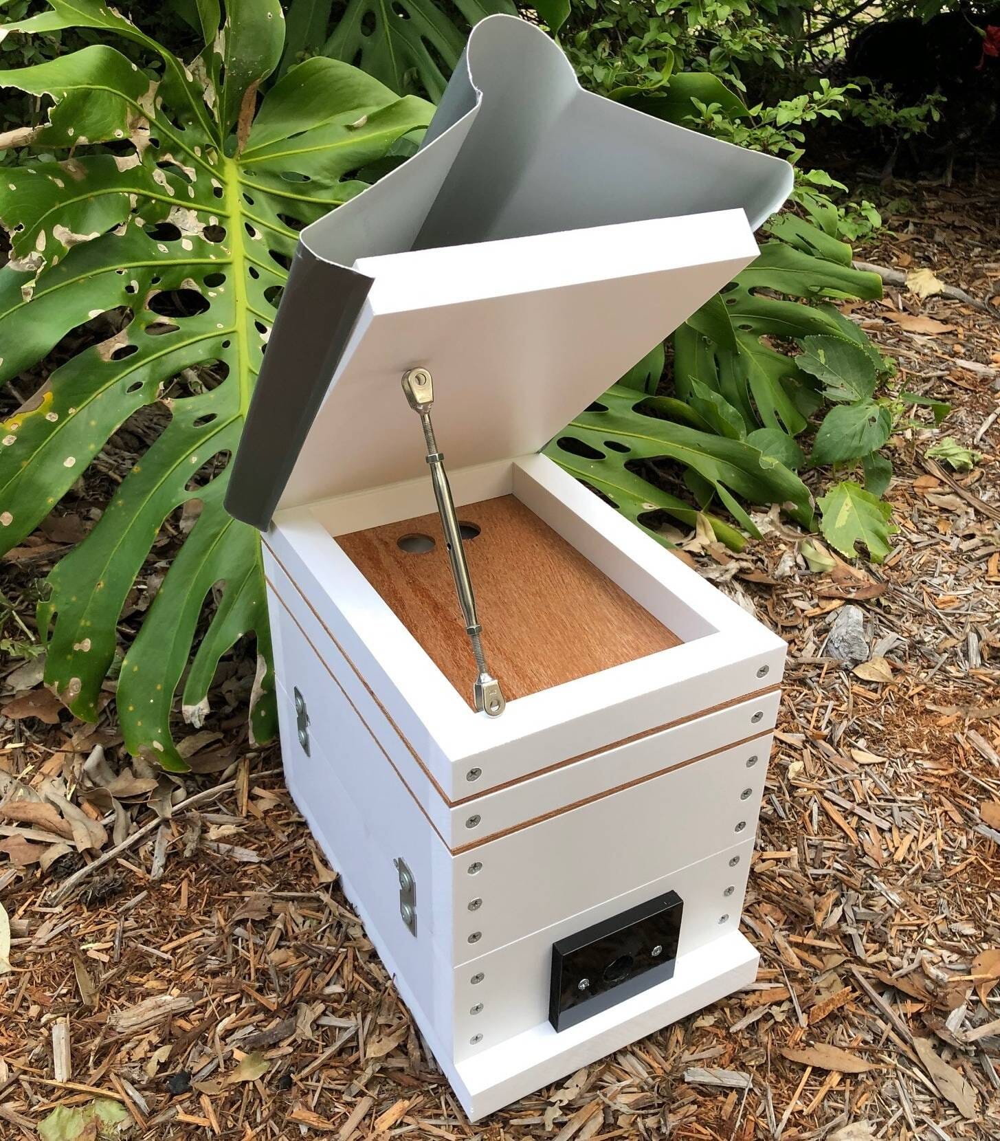 ABeeC Hives OATH Stingless Native Beehive Honey Frame with Roof Bee Hotel ABeeC Hives 