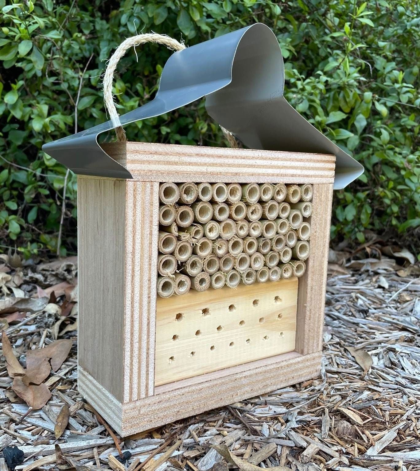 ABeeC Hives Solitary Native Bee Hotel - Bare Bee Hotel ABeeC Hives 