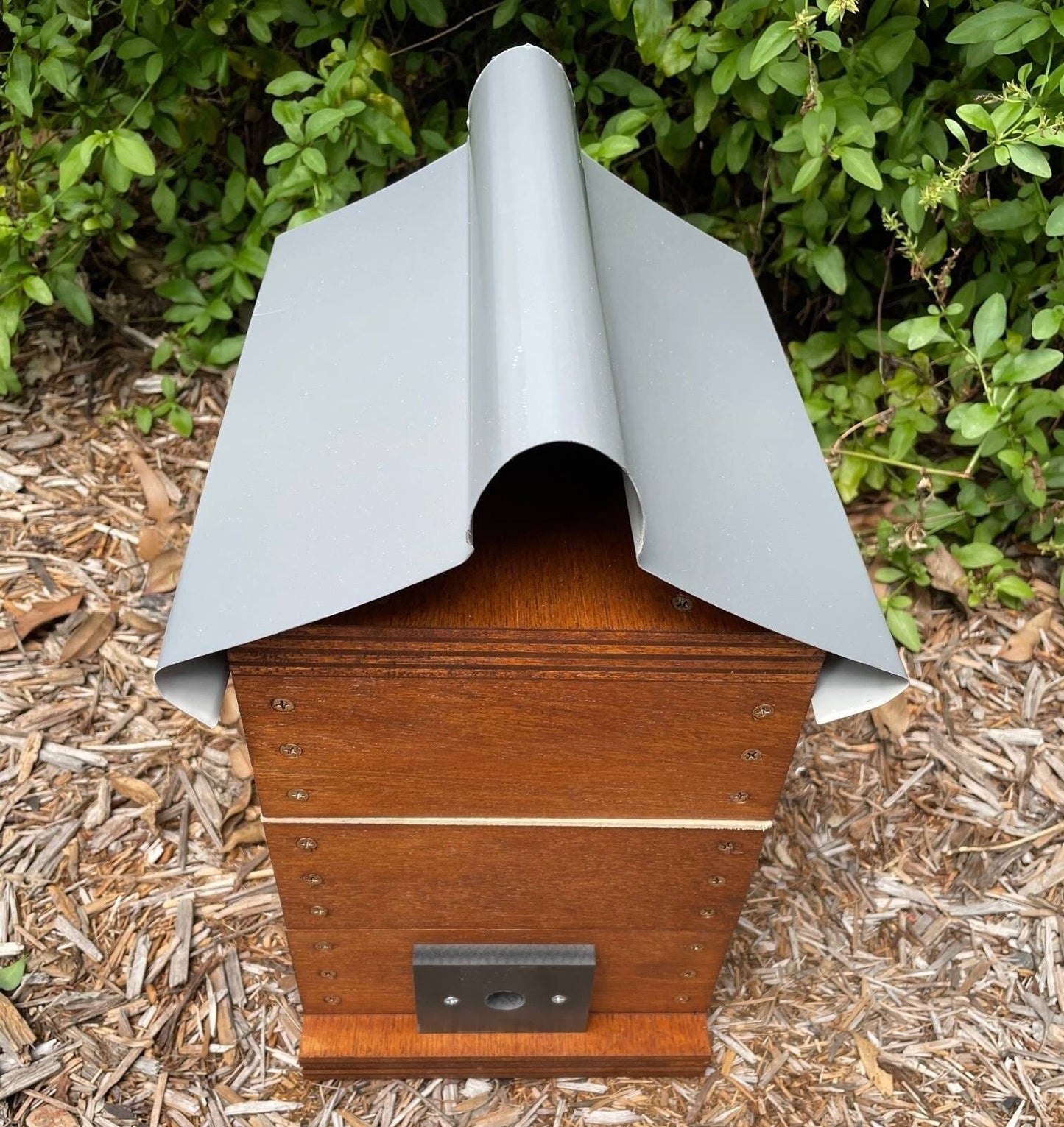 ABeeC Hives Stained OATH Beehive Stingless Native Beehive Honey Super With Roof Native Beehive Plant Folk Store 