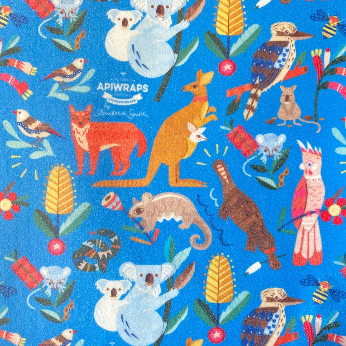 Apiwraps Sandwich Wrap Beeswax Wrap Apiwraps Andrea Smith Animals 