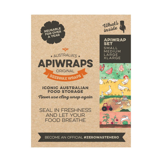 Apiwraps The Apiwrap Set - Magical Creatures Beeswax Wrap Apiwraps 