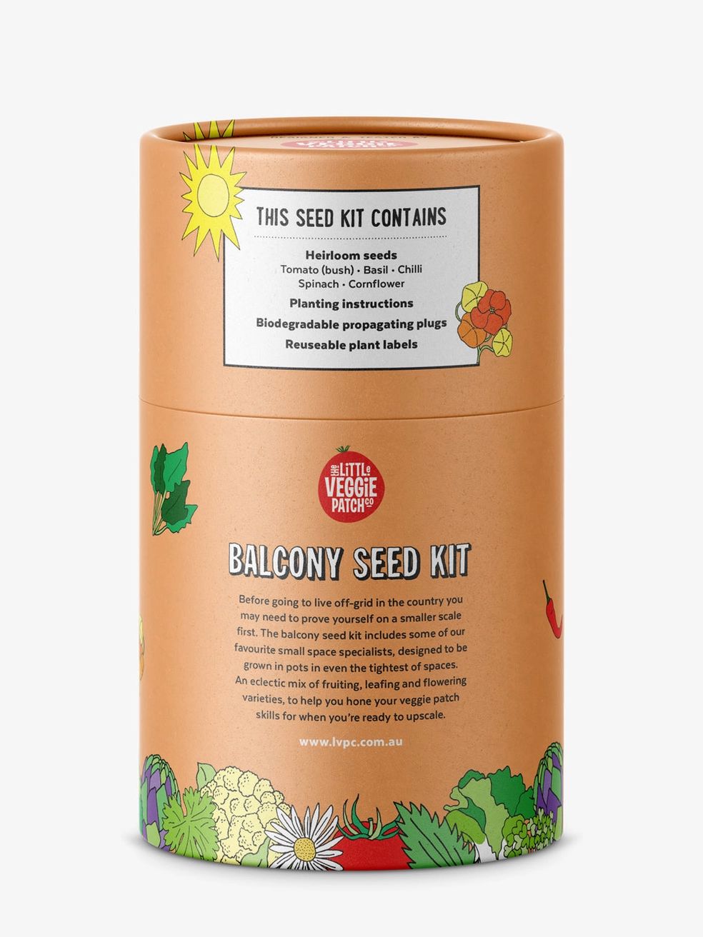 Balcony Seed Kit Seed Kit The LIttle Vege Patch Co 