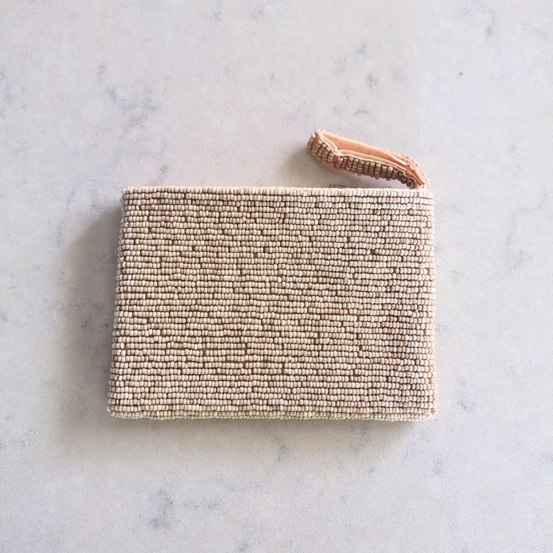 Beaded Purse - Golden Palm Purse Plant Folk Store 