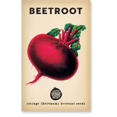 Beetroot 'Detroit' Heirloom Seeds Vegetable Seeds The LIttle Vege Patch Co 