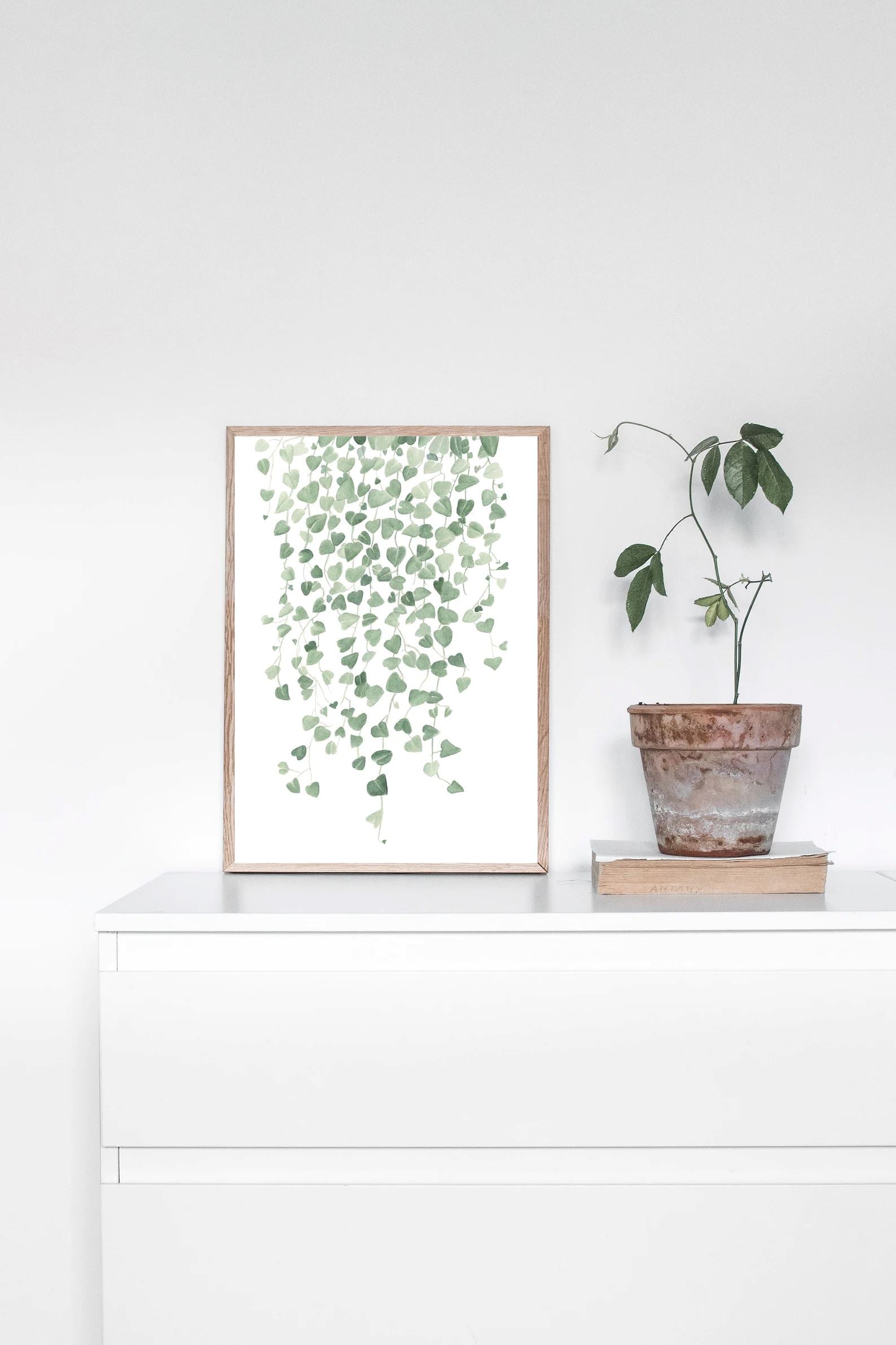 Chain of Hearts Print Print Plant Folk Store 